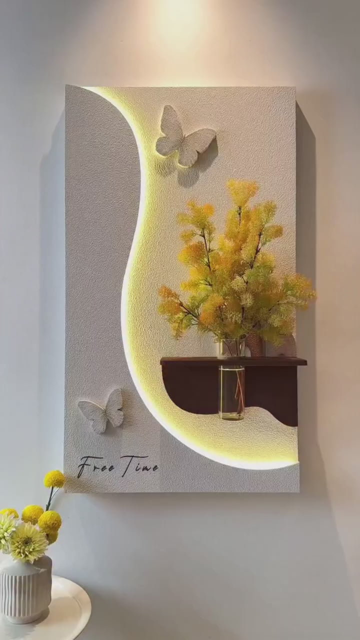 Tableau murale lumineux élégant